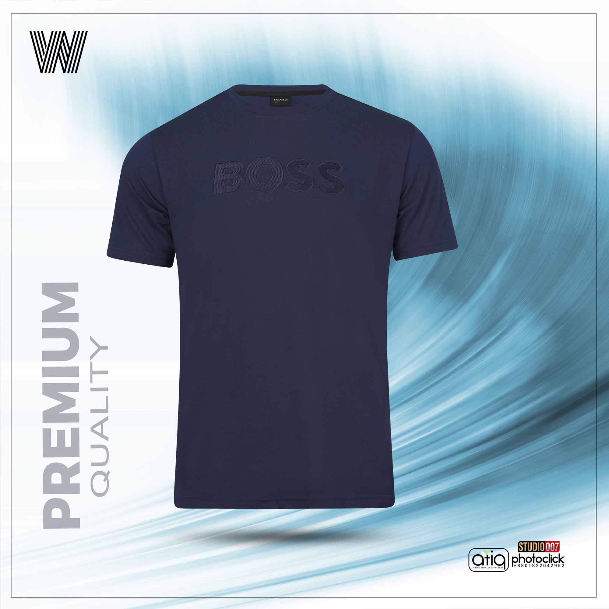 Minimal product backdrop with white wall